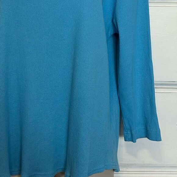 Y2K Eddie Bauer Lightweight Ribbed Top - Picture 13 of 16